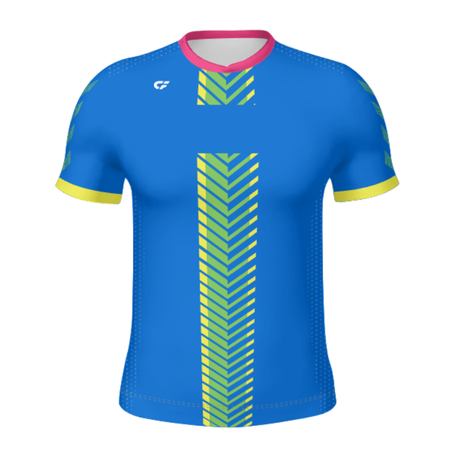 CustomFuze Men's | Youth Premium Soccer Jersey angle front