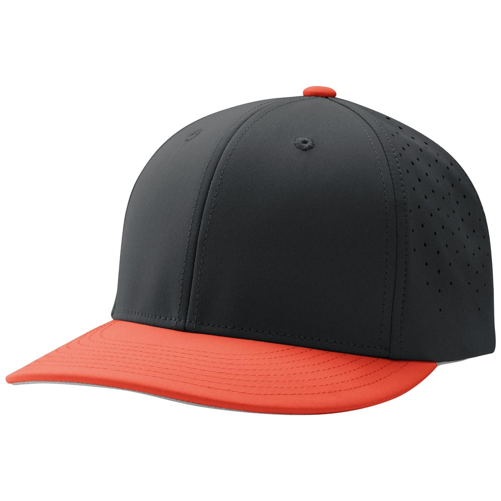 Ultima Fitted Cap black black orange_1