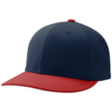 Ultima Fitted Cap navy navy scarlet_1