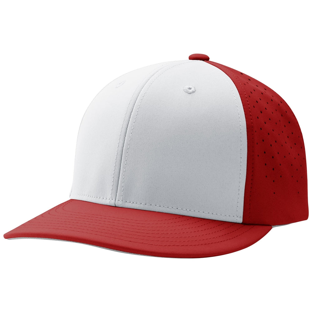 Ultima Fitted Cap white scarlet scarlet_1