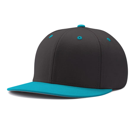 Pennant Snapback Cap black black teal