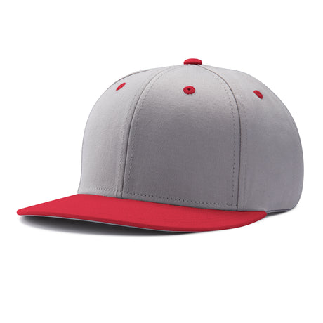 Pennant Snapback Cap grey grey scarlet