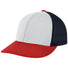 Low Profile Optim Cap white navy scarlet_1