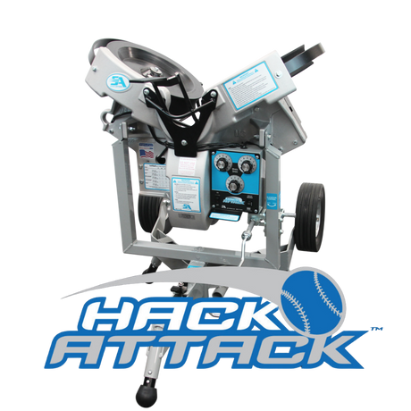 Hack Attack Softball Pitching Machine