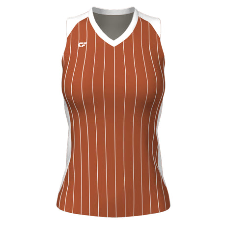 Women's | Youth V-Neck Loose Racer Back Softball Jersey