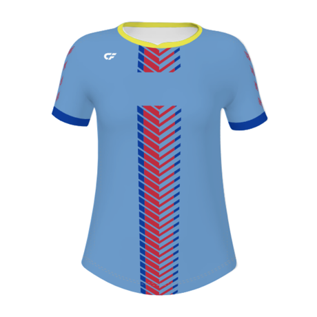 CustomFuze Women's | Youth Premium Soccer Jersey angle front