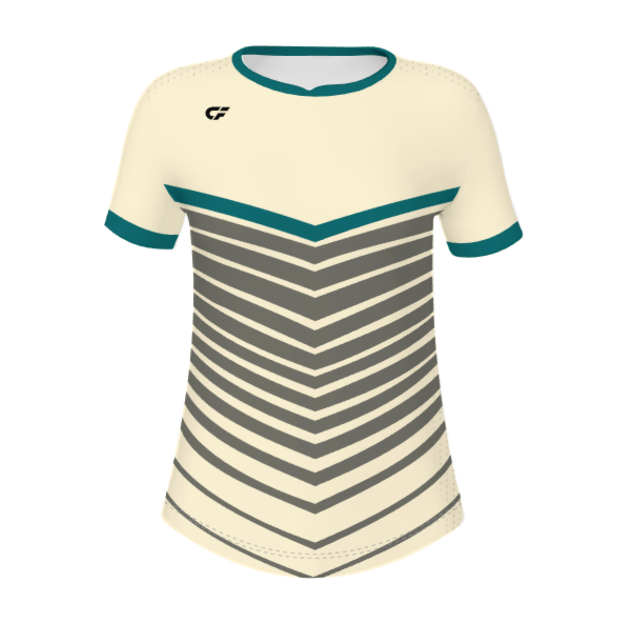 CustomFuze Women's | Youth Premium Soccer Jersey pitch front