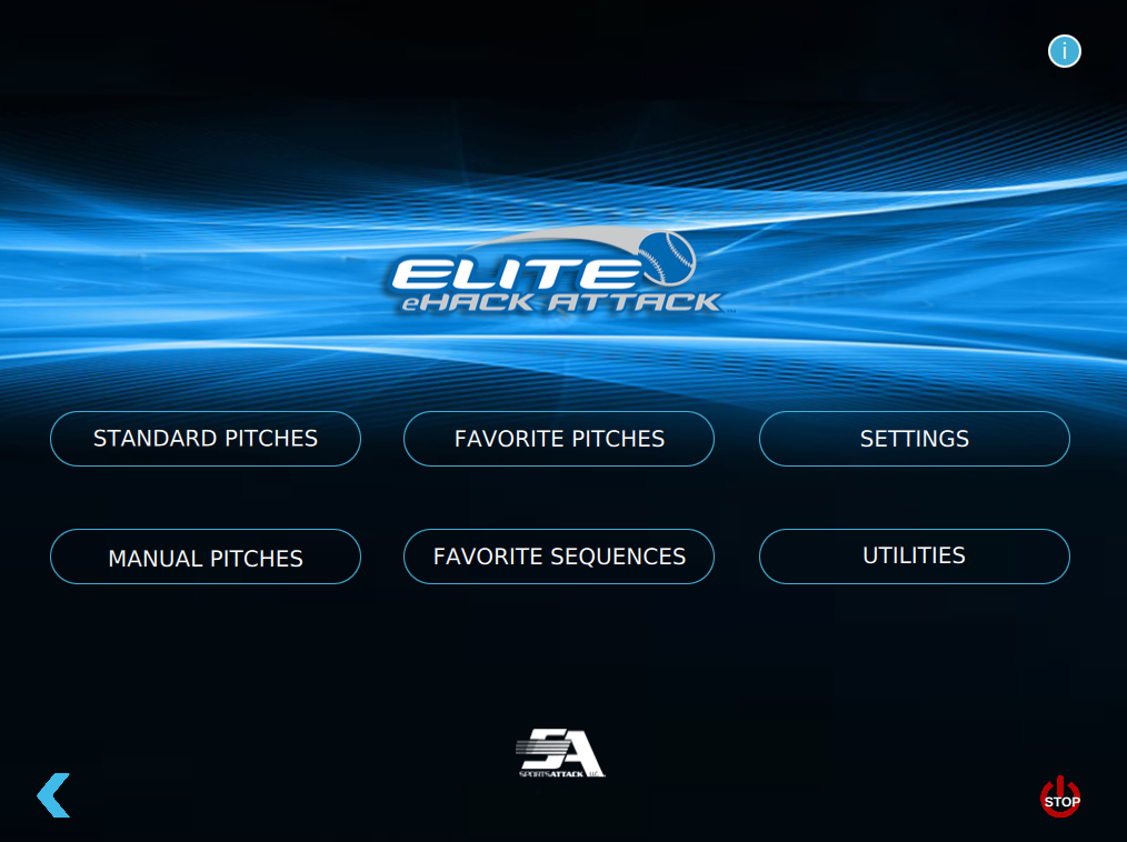 Elite eHack Attack Baseball Machine