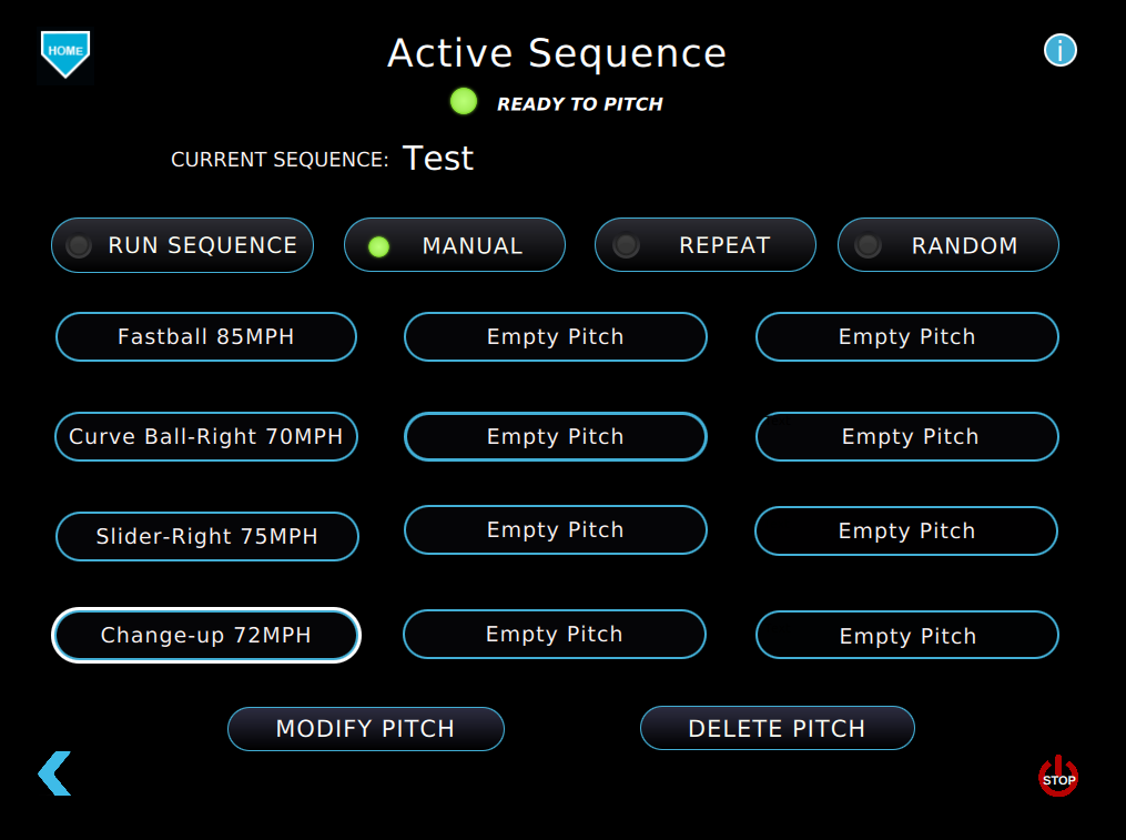 Elite eHack Attack Baseball Machine