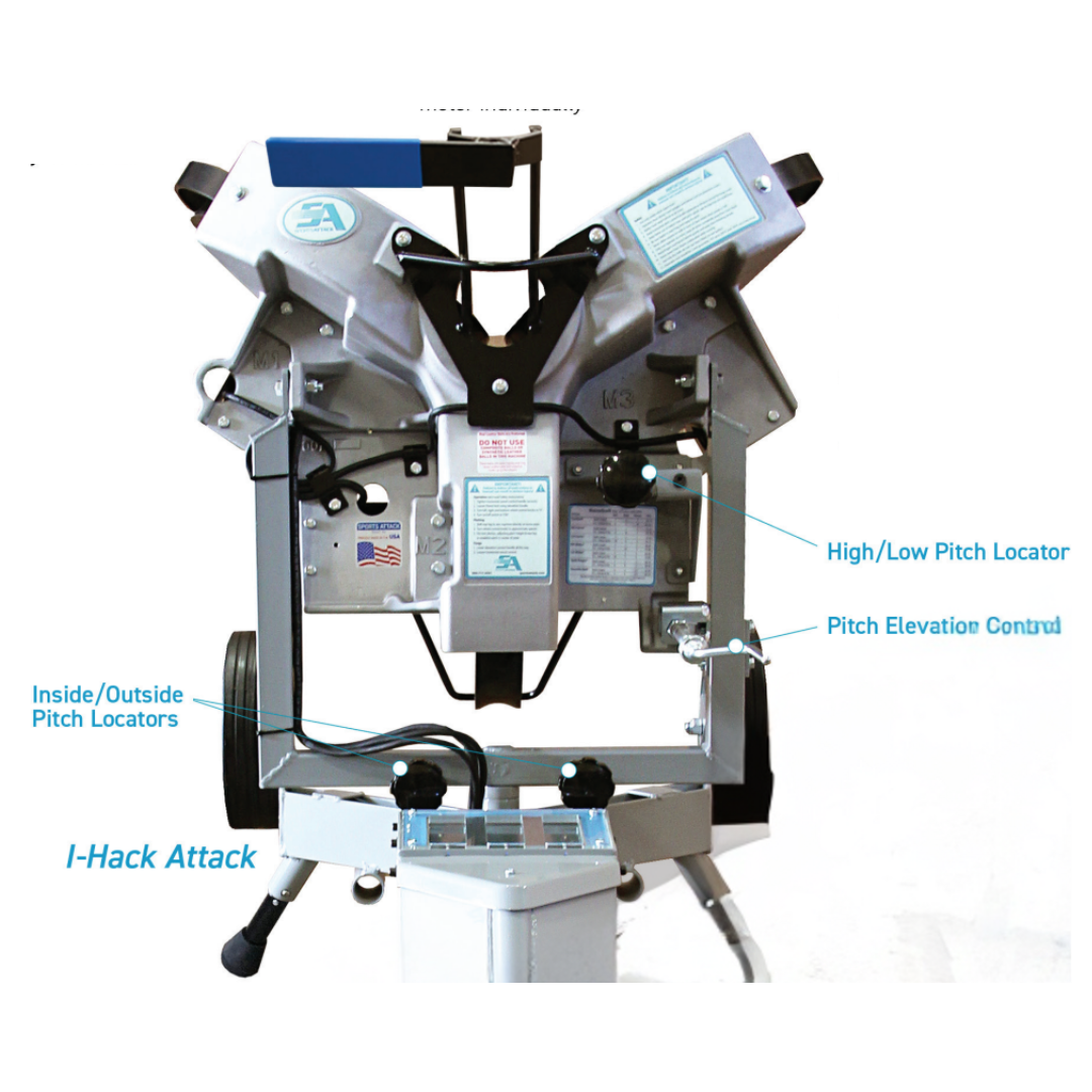 I-Hack Attack Softball Pitching Machine